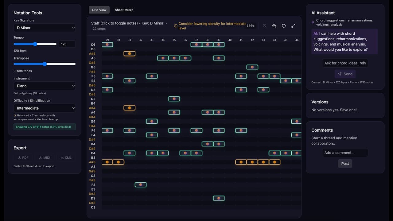 ClefScribe walkthrough video
